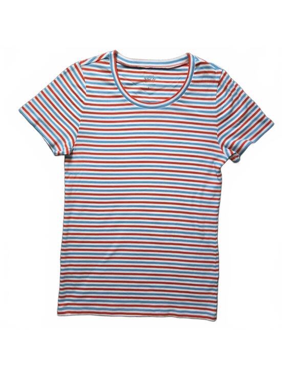 J. Crew Tops - J.Crew Perfect Fit Striped Cotton T-Shirt Large